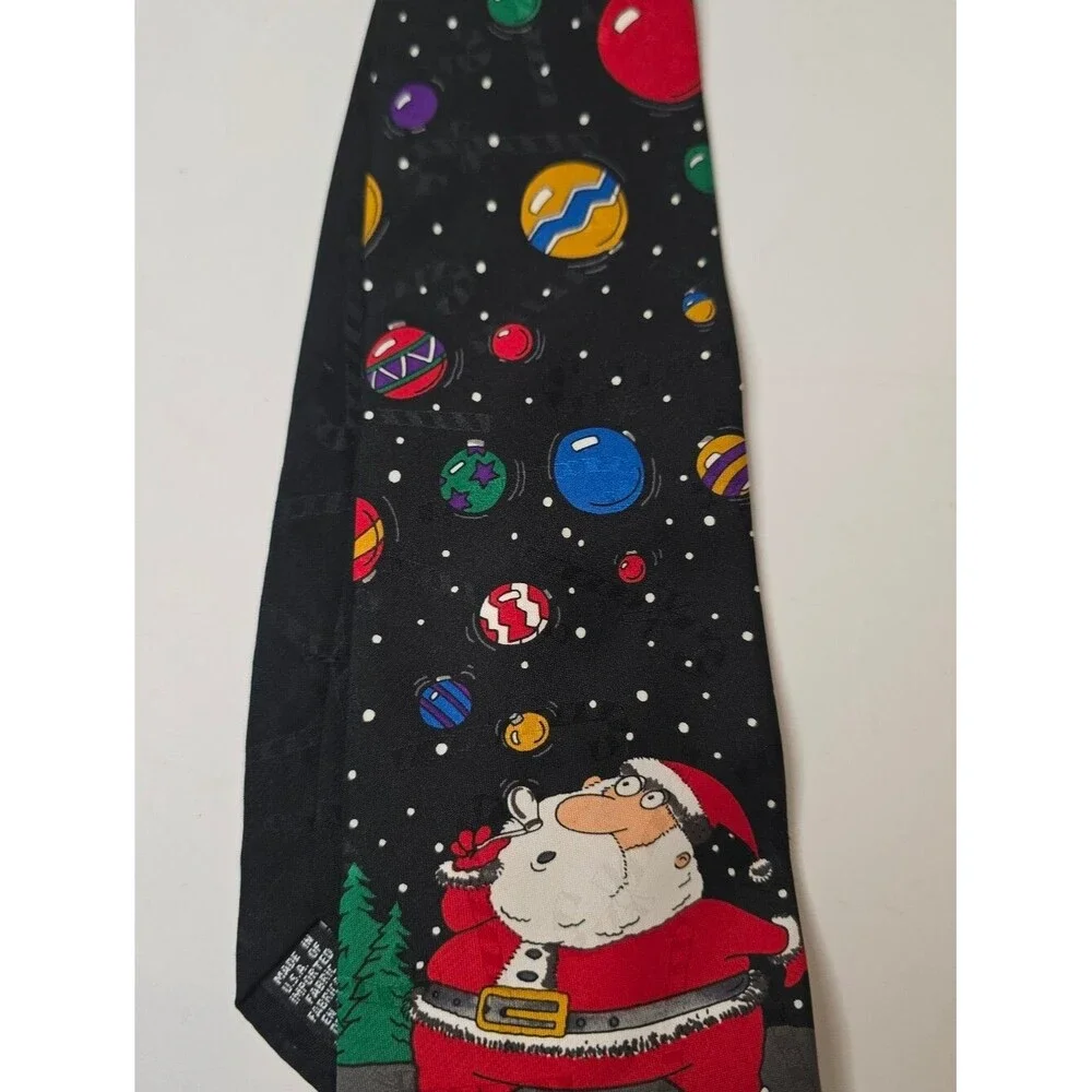 Hallmark santa blowing